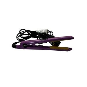 CHI Mini Flat Iron Purple Ceramic Travel Size Hair Straightener Tested
